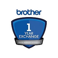 Brother extended service agreement - 1 year - shipment