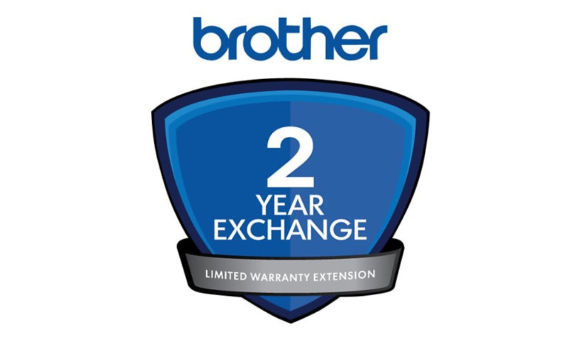 Brother Express Exchange Limited Warranty Extension - 2 years - shipment
