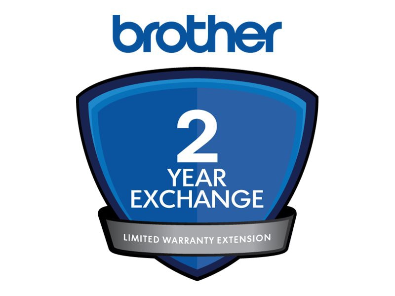 Brother extended service agreement - 2 years - shipment
