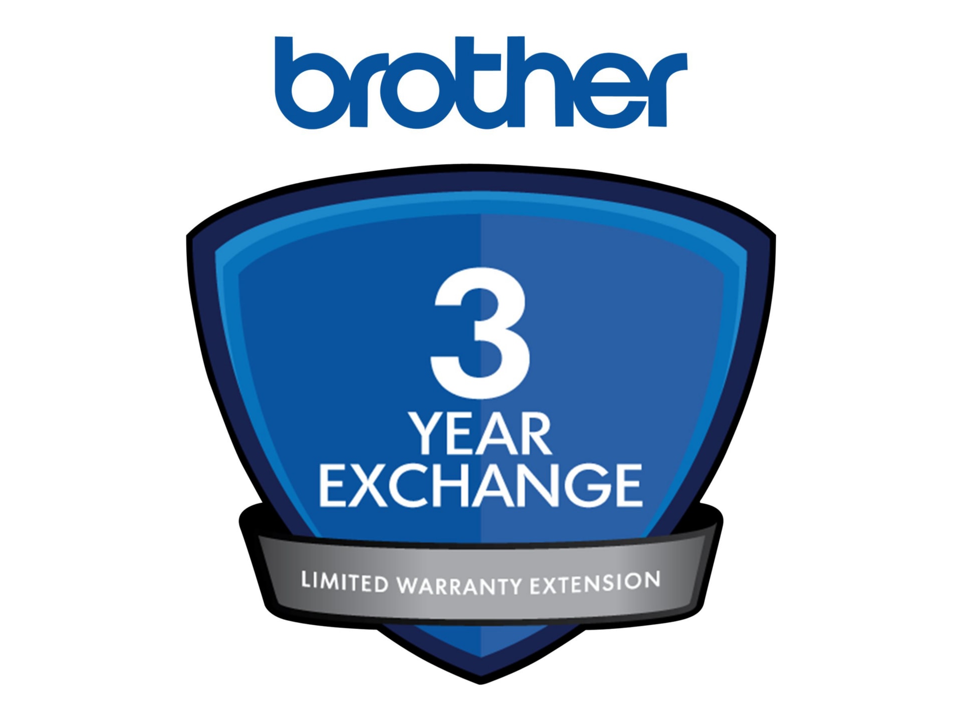Brother On Site Warranty Service and Support - extended service agreement - 3 years - on-site