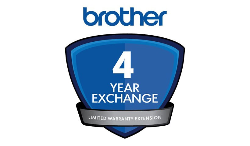 Brother Exchange Warranty - 4 years - shipment