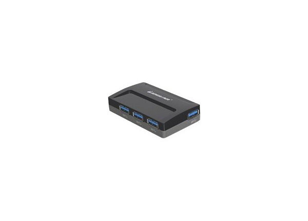 IOGEAR SuperSpeed USB 3.0 4-Port Hub GUH374 - hub - 4 ports