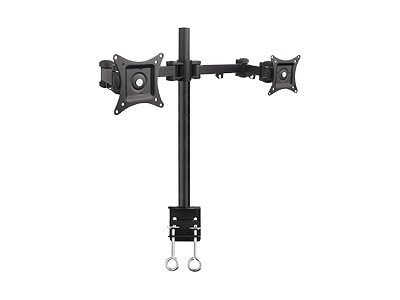 SIIG Articulating Dual Monitor Desk Mount - mounting kit - for LCD display - black