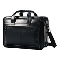 Samsonite Leather Expandable Business Case - notebook carrying case