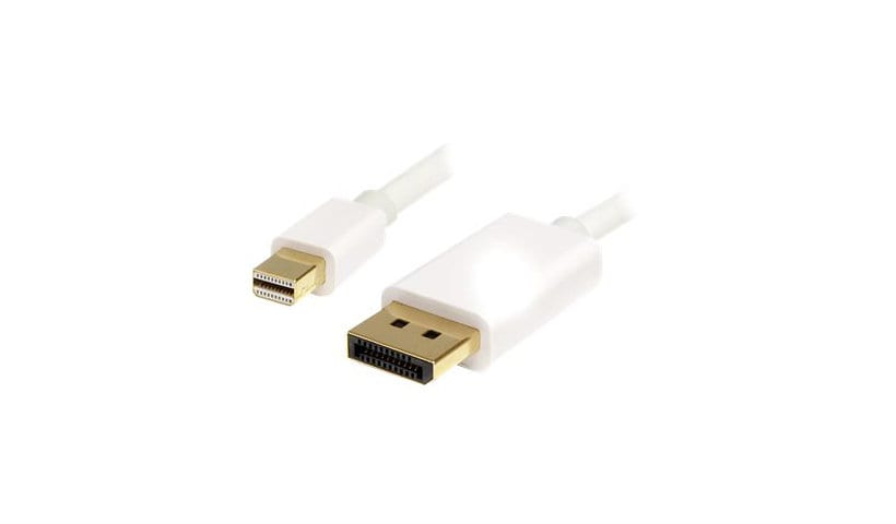 StarTech.com 2m (6ft) Mini DisplayPort to DisplayPort 1.2 Cable - 4K x 2K mDP to DP Adapter Cable
