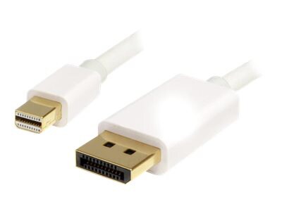 StarTech.com 1m (3ft) Mini DisplayPort to DisplayPort 1.2 Cable, 4K x 2K mDP to DisplayPort Adapter Cable, Mini DP to DP
