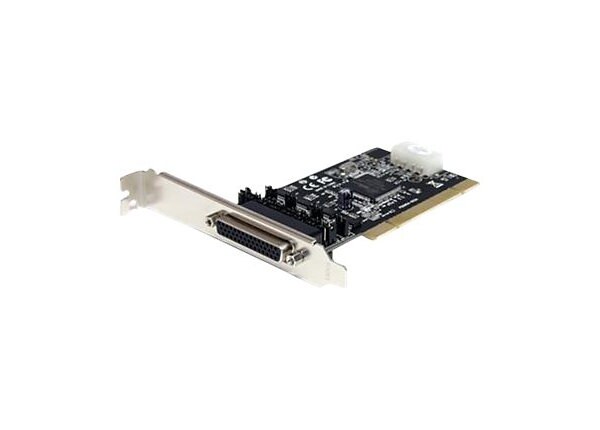 StarTech.com 4 Port RS232 PCI Serial Card Adapter with Power Output