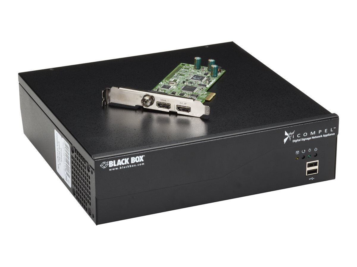 iCOMPEL™ P Series 2U Digital Signage Publisher, HD Video Capture