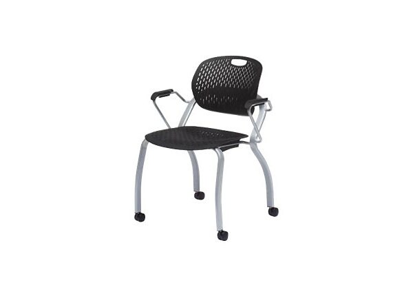Bretford explore chair armed w/ casters
