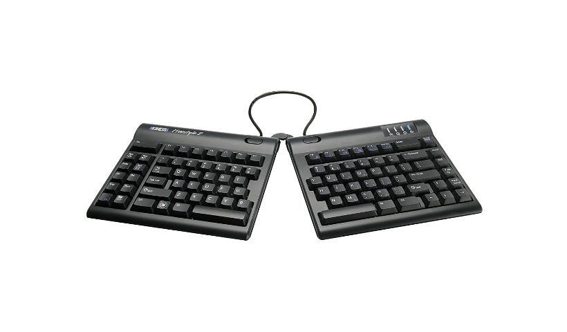 Kinesis Freestyle2 for PC with V3 Accessory Pre-Installed - keyboard - US - black Input Device
