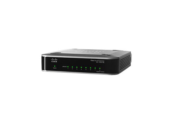 Cisco Small Business SG 100D-08 - switch - 8 ports - unmanaged - desktop