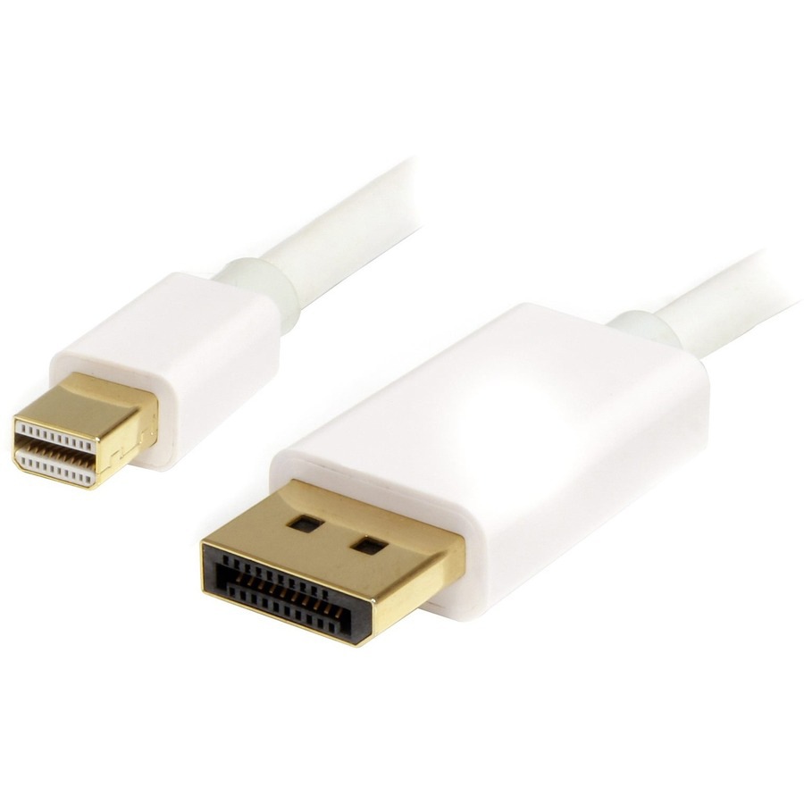 StarTech 3ft (1m) Mini DisplayPort to DisplayPort 1.2 Cable, 4K x 2K mDP to DisplayPort Adapter Cable, Mini DP to DP