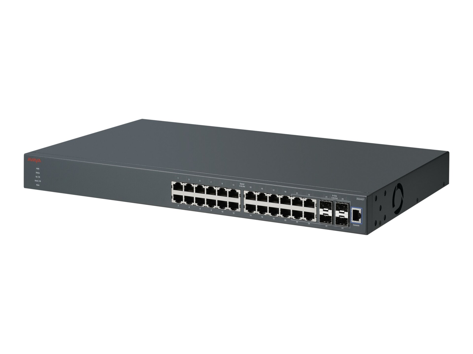 Avaya Ethernet Routing Switch 3524GT - switch - 24 ports - managed - rack-mountable