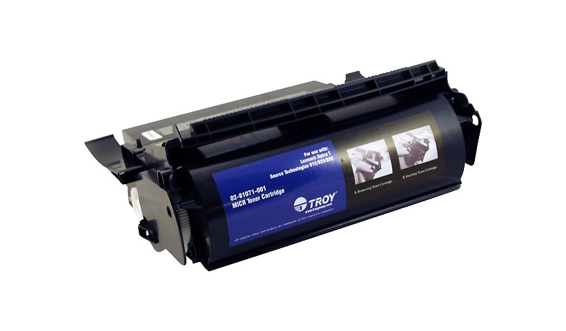 MICR Toner Cartridge for Lexmark Optra T Series (12-24ppm) Printers