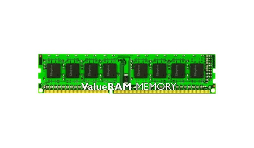 Kingston ValueRAM - DDR3 - module - 8 GB - DIMM 240-pin - 1600 MHz / PC3-12800 - unbuffered