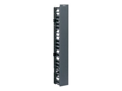 Panduit NetRunner 45U Vertical Cable Management Panel - Black