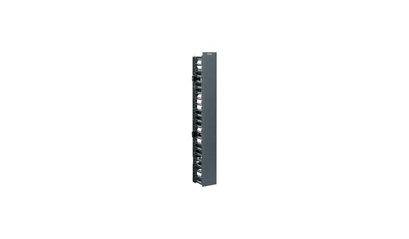 Panduit NetRunner Vertical Cable Management - rack cable management panel (vertical) - 45U