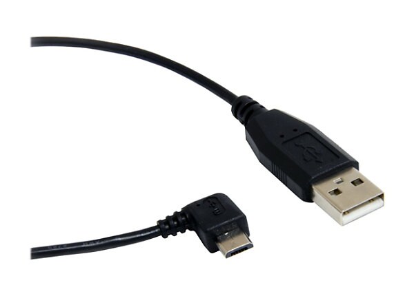 StarTech.com Micro USB Cable - A to Right Angle Micro B