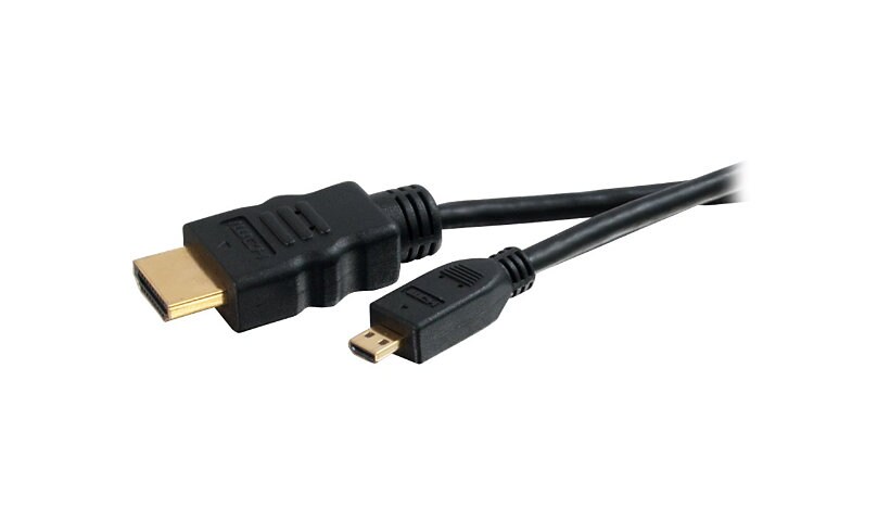 C2G 3m (10ft) HDMI to Micro HDMI Cable with Ethernet - High Speed UltraHD -