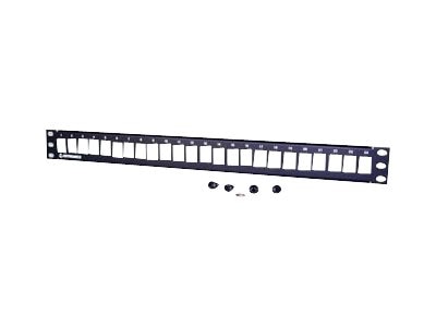 Ortronics TechChoice patch panel - 1U - 19"