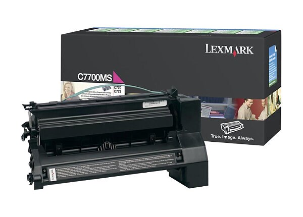 Lexmark - magenta - original - toner cartridge - LCCP, LRP