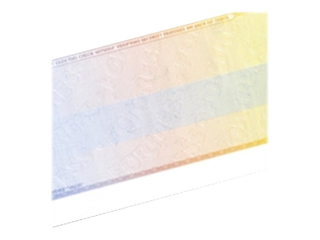TROY FORTRESS Check Paper Check Middle - blank checks - 500 sheet(s) - 3.5