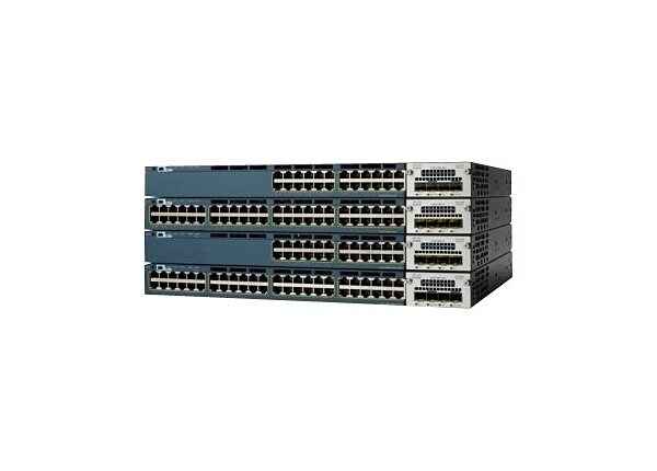 Cisco Catalyst 3560X-48P-E - switch - 48 ports - managed - rack-mountable