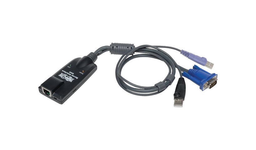 Tripp Lite USB Server Interface Unit Virtual Media & CAC B064 Cat5 KVM TAA - KVM / USB extender - TAA Compliant
