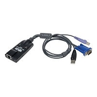 Tripp Lite USB Server Interface Unit Virtual Media & CAC B064 Cat5 KVM TAA - KVM / USB extender - TAA Compliant