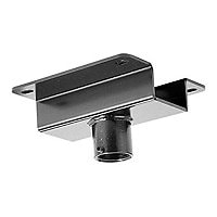 Chief 8" Offset Ceiling Plate - Black mounting component