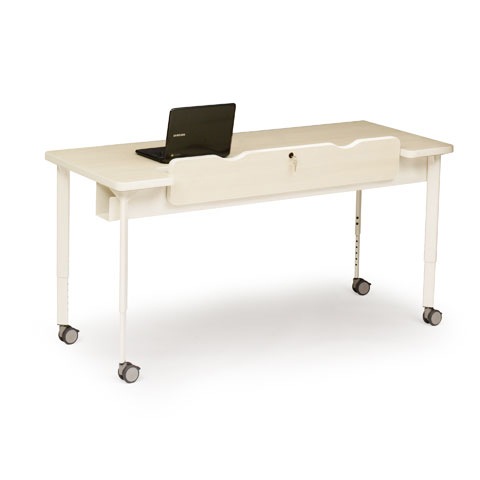 Bretford explore 4-leg Voltea Computer table w/ casters
