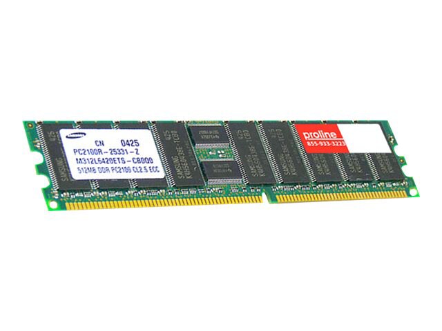 Proline - SDRAM - module - 256 MB - SO-DIMM 144-pin - unbuffered
