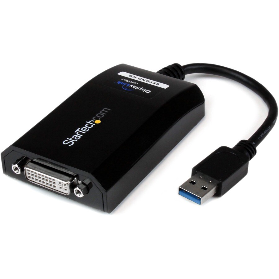 StarTech.com USB 3.0 to DVI External Video Card Multi Monitor Adapter - 2048x1152