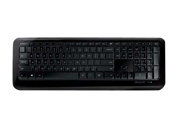Microsoft Wireless Keyboard 800 - clavier - français canadien - noir
