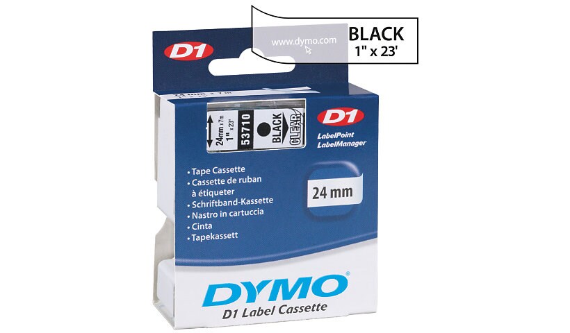 DYMO 1" Polyester D1 Tape
