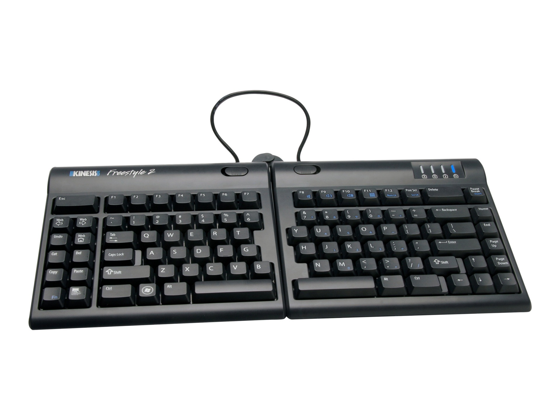 Kinesis Freestyle2 for PC KB800PBUS 分割KB Kinesis Freestyle2 Keyboard for PC - KB800PB-US - Keyboards