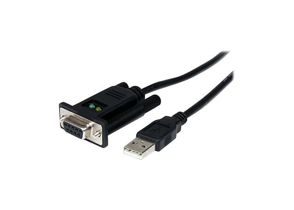 ankel undertrykkeren Svække StarTech.com USB to Null Modem RS232 DB9 Serial DCE Adapter Cable with FTDI  - ICUSB232FTN - -