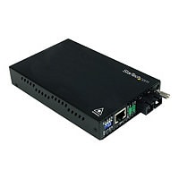 StarTech.com 10/100 Mbps SM Fiber Media Converter SC 30 km