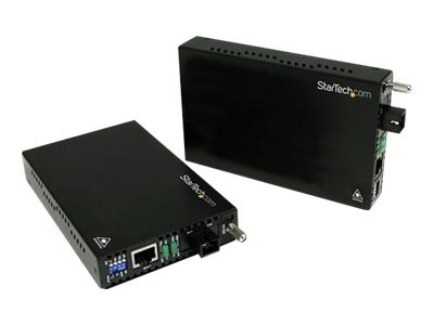 StarTech.com 10/100 Mbps Ethernet Single Mode WDM Fiber Media Converter Kit
