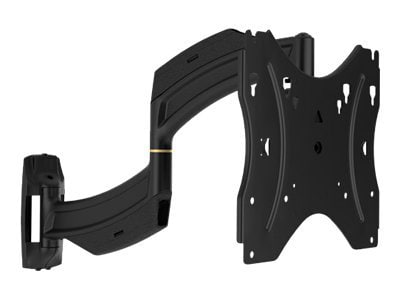 Chief Thinstall 18" Extension Single Arm Wall Mount - For Displays 10-40" - Black