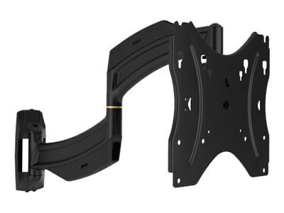 Chief Thinstall Small 18 Inch Extension Display Wall Mount - For 10-40 Inch TVs - Single Monitor Arm - Black