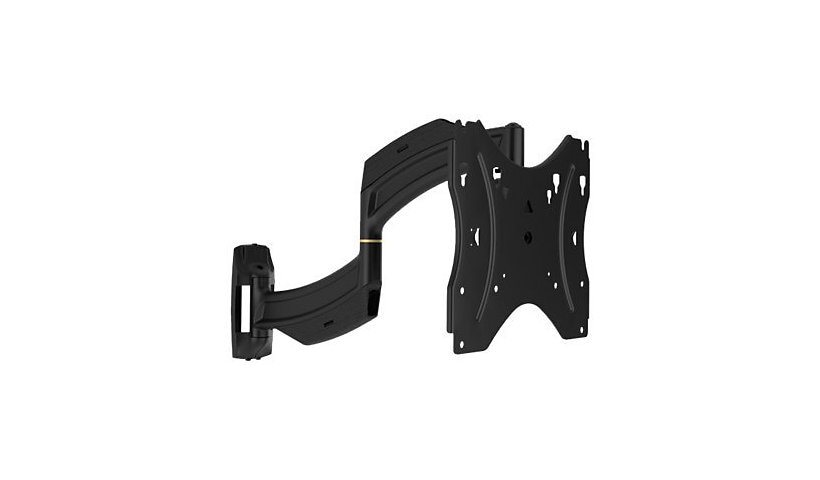 Chief Thinstall 18" Extension Single Arm Wall Mount - For Displays 10-40" - Black