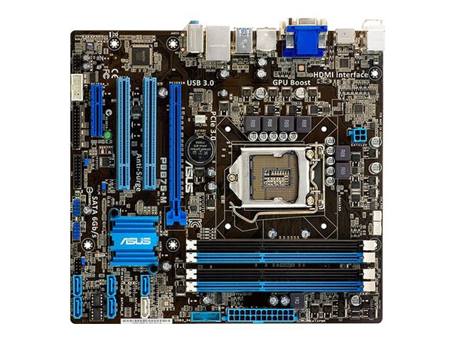 ASUS P8B75-M/CSM - motherboard - micro ATX - LGA1155 Socket - B75