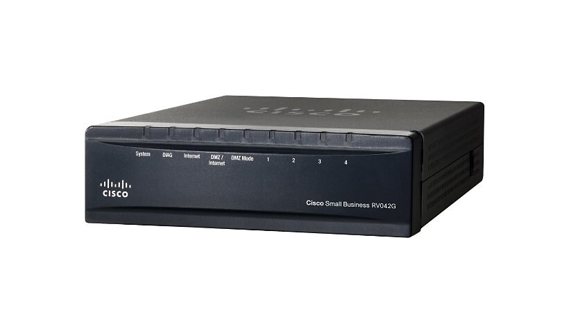 Cisco Small Business RV042G - router - desktop