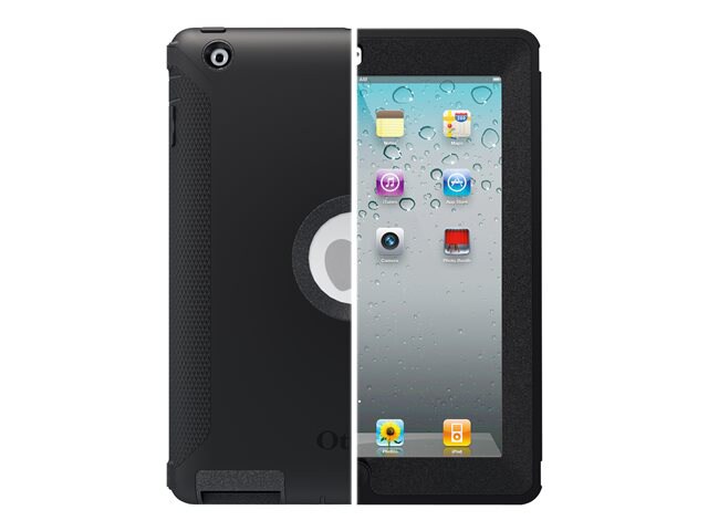 OtterBox Defender Protective Case for iPad - Black