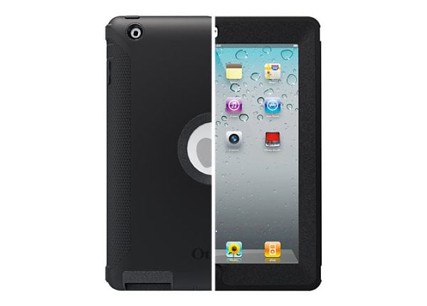 OtterBox Defender Protective Case for iPad - Black
