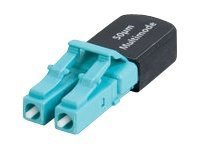 C2G Duplex LC 50/125 Multimode Fiber Loopback - loopback connector - light