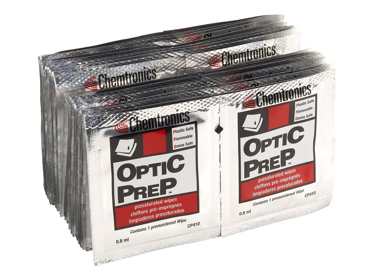 BLACK BOX OPTIC PREP TISSUES 50PK