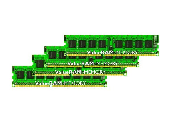 Kingston ValueRAM - DDR3 - 32 GB: 4 x 8 GB - DIMM 240-pin - unbuffered