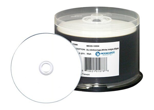 MicroBoards - DVD+R DL x 50 - 8.5 GB - storage media